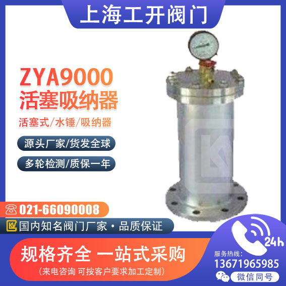 活塞式水锤吸纳器