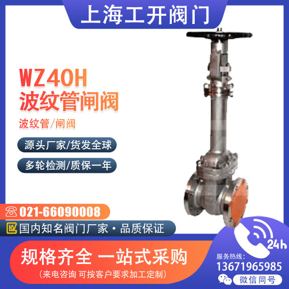 闸阀  波纹管闸阀