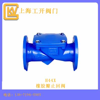 橡胶瓣止回阀