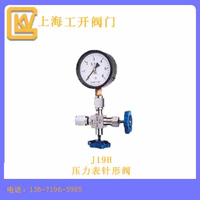 压力表针形阀