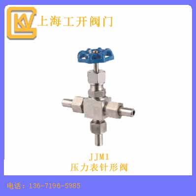 压力表针形阀